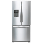 Refrigerador 20 pies cubicos French Door de 3 puertas Gris