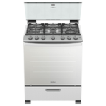 Estufa de Gas Xpert Flamma al Piso 30" con 6 Quemadores Gris