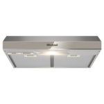 Campana Empotrable de 60 cm Acero Inoxidable Gris