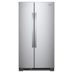 Refrigerador 25 pies cubicos Side by Side 2 puertas Gris